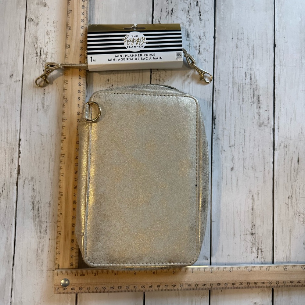 Happy Planner Gold Mini Planner Purse